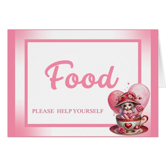 Carte Teacup Cuties_Food (Devant Horizontal)