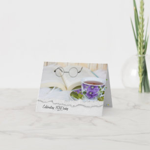 Carte Teacup et réserver Anniversaire