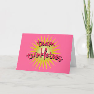 Carte Team Twinkletoes with Starburst