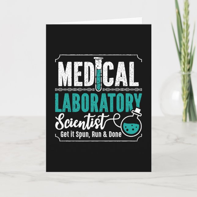 Carte Technicien de laboratoire Médicale (Devant)