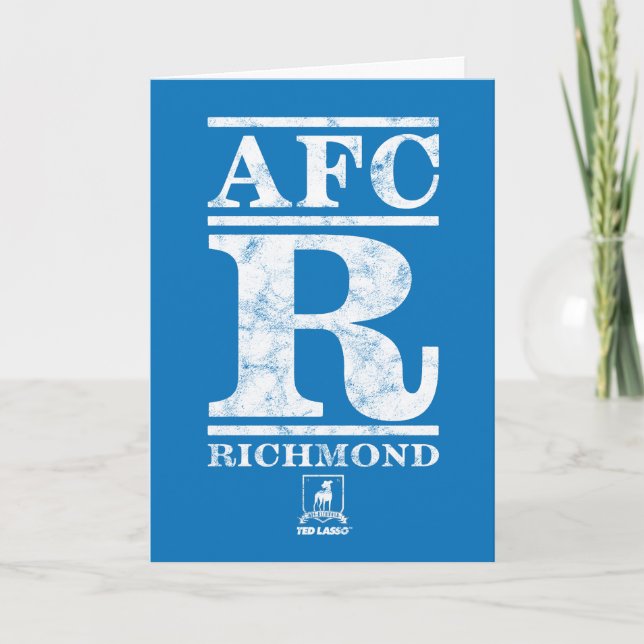 Carte Ted Lasso | AFC R Richmond Text Logo (Devant)