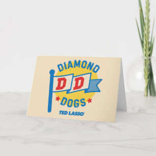 Carte Ted Lasso   Diamond Chiens Pennant Graphisme
