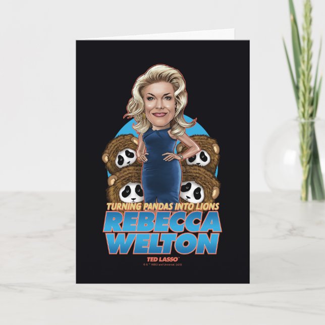Carte Ted Lasso | Rebecca Welton Bobblehead (Devant)
