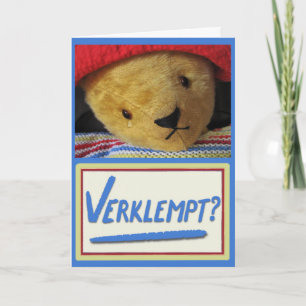 Carte Teddy émotionnel