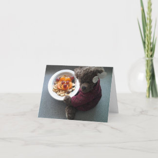 Carte Teddy's Portrait