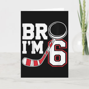Carte Tee pour enfants de six ans 6e anniversaire Joueur