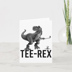 Carte Tee-rex Dinosaur