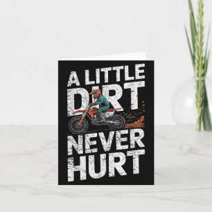 Carte Tee-shirt drôle de moto tout-terrain pour garçons 