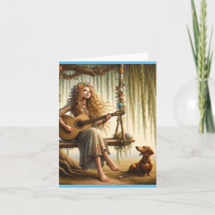 Carte Téléchargement de l'art folklorique fantaisiste de