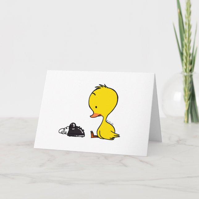 Carte Téléphone et canard (Devant)