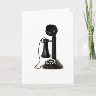 Carte TÉLÉPHONE vintage POUR UN ANNIVERSAIRE SUR LA COLL