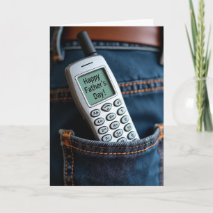 Carte Téléphonique Bonne Fête Des Pères