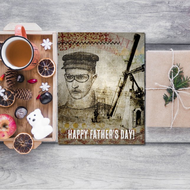 Carte Télescope scientifique de l'inventeur Steampunk de (Créateur téléchargé)