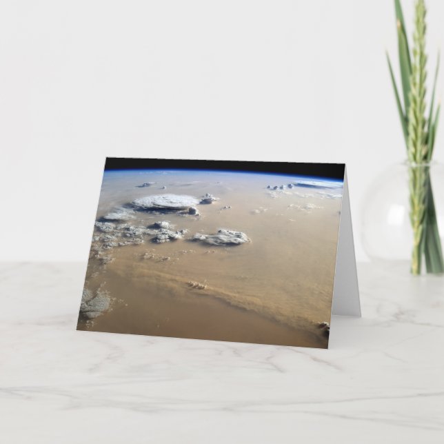 Carte Tempête De Poussière À Travers Les Mers De Sable D (Devant)