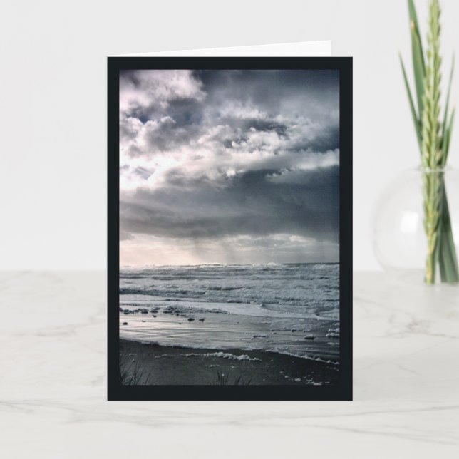 Carte Tempête en mer (Devant)