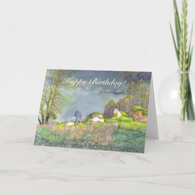 Carte Tempête printanière (Devant)