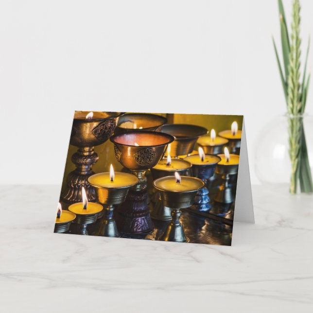 Carte Temple bouddhiste| Monastère de Longwu (Devant)