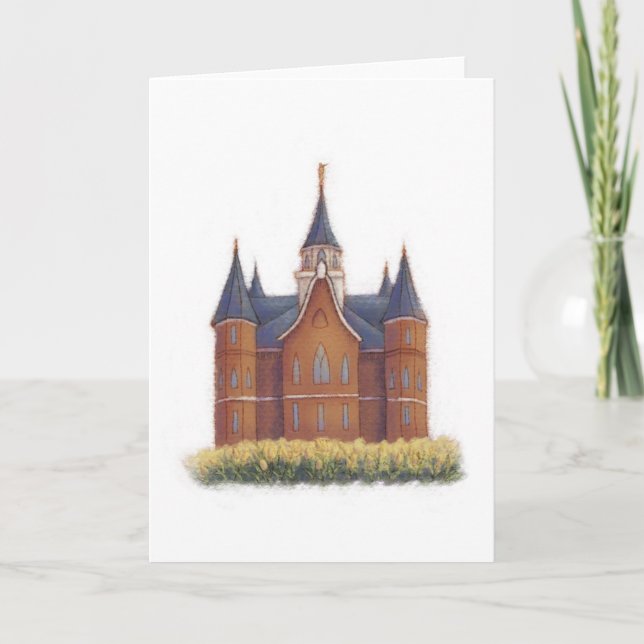 Carte Temple Card Provo City Centre (Devant)