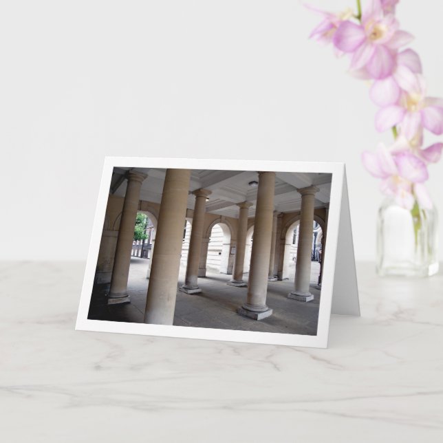 Carte Temple Church, Londres, Angleterre (Orchidée)