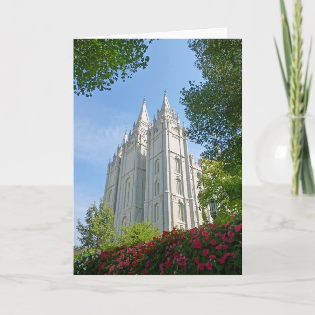 Carte Temple mormon (Devant)