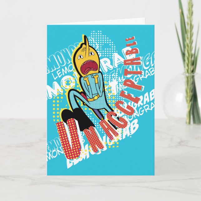 Carte Temps d'aventure | Attaque au citron "INACCEPTABLE (Devant)