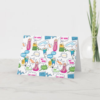 Carte Temps d'aventure | Motif d'appel de caractères