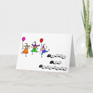 CARTE TEMPS DE FAIRE LA FÊTE POUR VOTRE ***1ER ANNIVERSA
