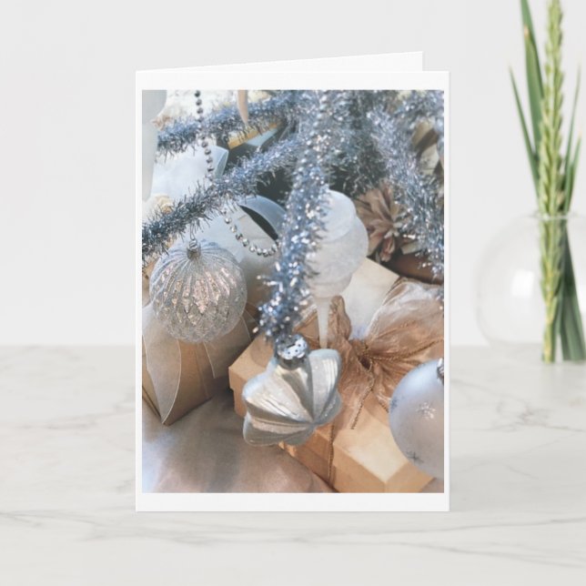 CARTE **TEMPS POUR LA FAMILLE ET LES AMIS** NOËL (Devant)