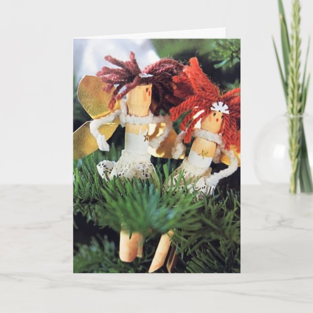 CARTE ****TEMPS POUR LA FAMILLE ET LES AMIS NOËL SOUHAIT (Devant)