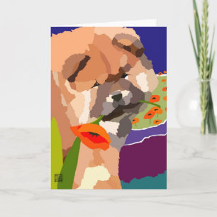 Carte TEMPS POUR PRINTEMPS heARTdeco Chow