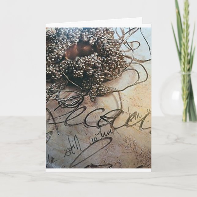 CARTE *TEMPS SPÉCIAUX - AMIS SPÉCIAUX* MERRY NOËL (Devant)