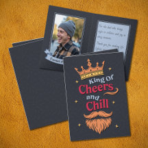 Tendance Funny King Citation Fête des pères de typ