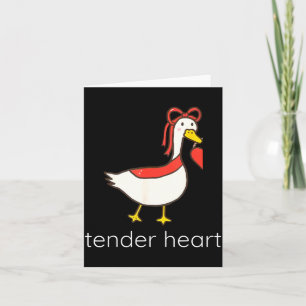Carte Tendre Cœur Amour Stable Couple D'oie Drôle Matchi