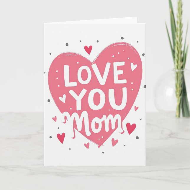 Carte Tendresse Maman (Devant)