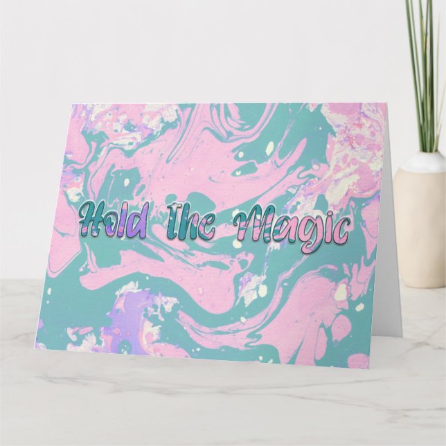 Carte Tenez la magie (Devant)