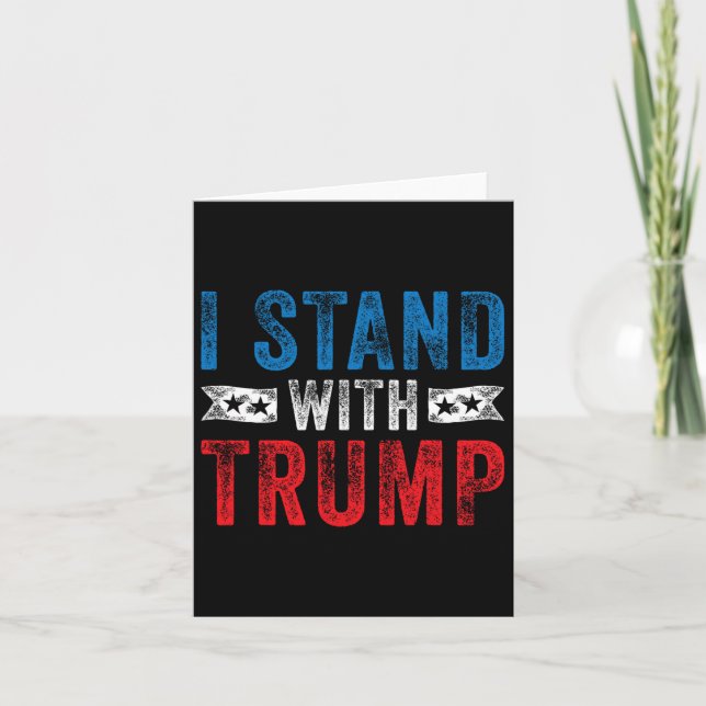 Carte Tenez-Vous Compte De L'Élection Trump 2020 Donald  (Devant)