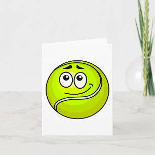 Carte Tennis Ball Face
