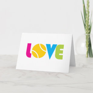 Carte Tennis Mignon - Saint-Valentin