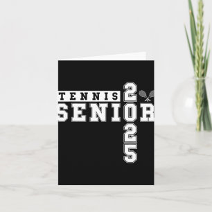 Carte Tennis Senior Night Tennis Senior 2025 Graduation