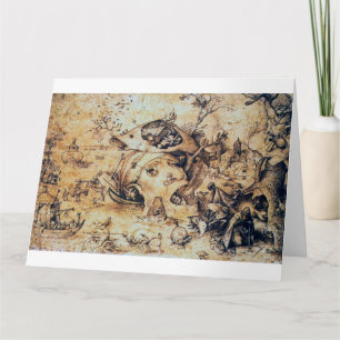 Carte Tentation de Saint Antony le Grand, Pieter Bruegel