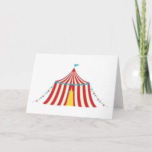 Carte Tente cirque