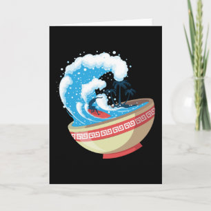 Carte Tenue Animes Manga Drôle Mignon Japon Otaku