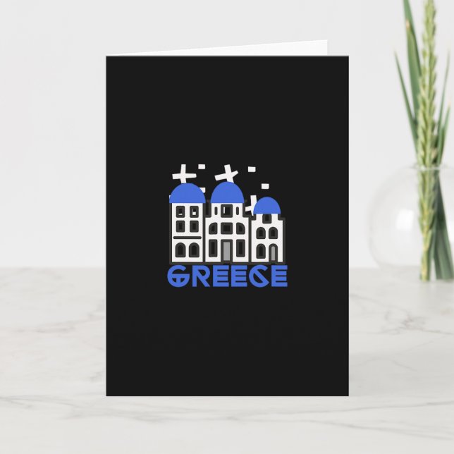 Carte Tenue de croisière pour vacances dans les îles gre (Devant)