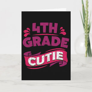 Carte Tenue de rentrée pour filles - 4e année