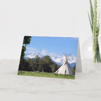 Carte Tepee et Mt Sneffels d'Ute