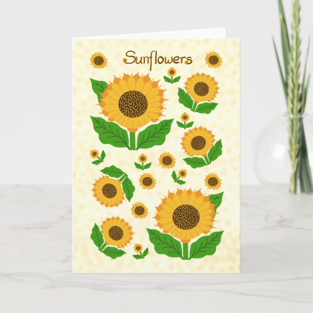 Carte Terrain de tournesol (Devant)
