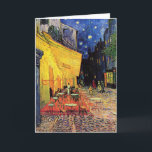 Carte Terrasse Café Van Gogh Le Soir<br><div class="desc">Terrasse Café Van Gogh Le Soir</div>