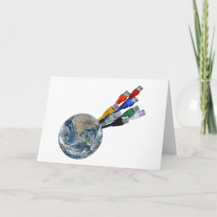 Carte Terre connectée au réseau Ethernet