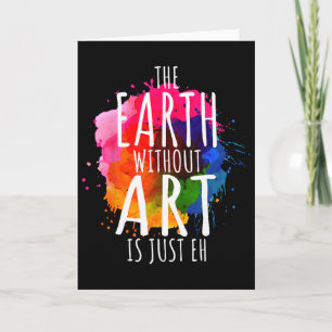 Carte Terre sans art est juste Eh peinture artiste jeu d