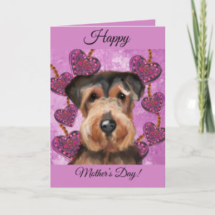 CARTE TERRIER AIREDALE     